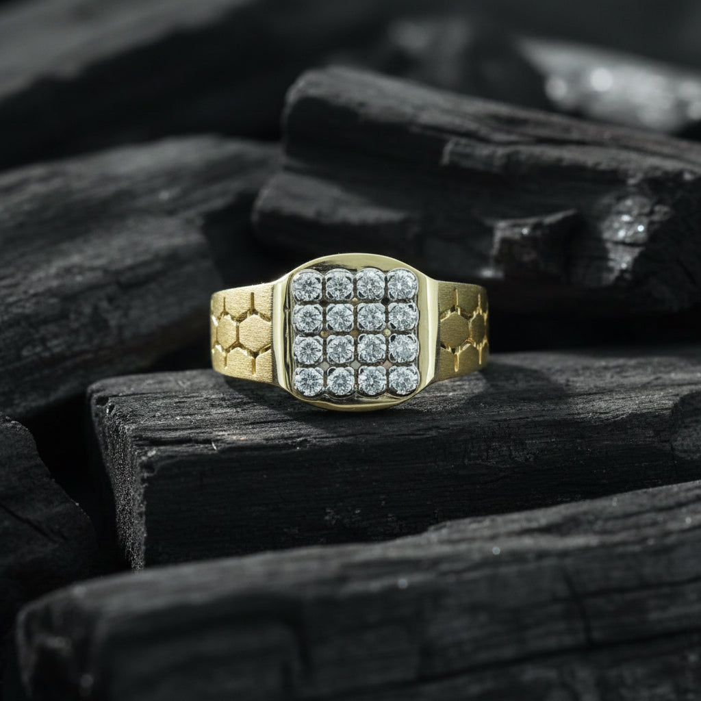 Sajan Box Mens Diamond Ring