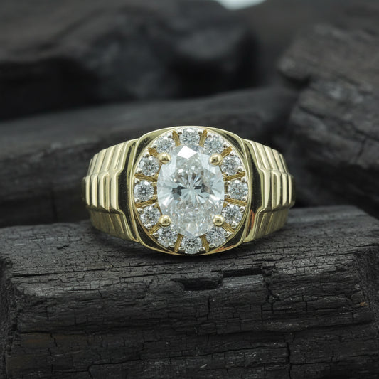 Elric Mens Diamond Ring