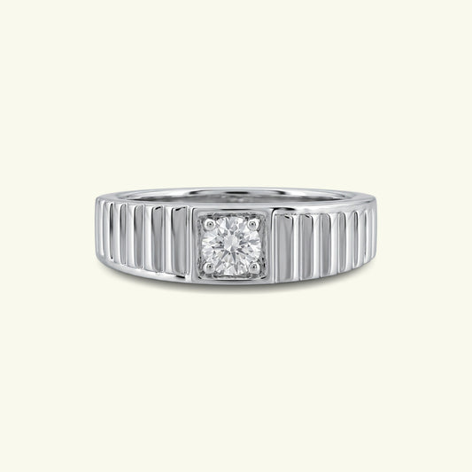 Nyric Solitaire Mens Diamond Ring