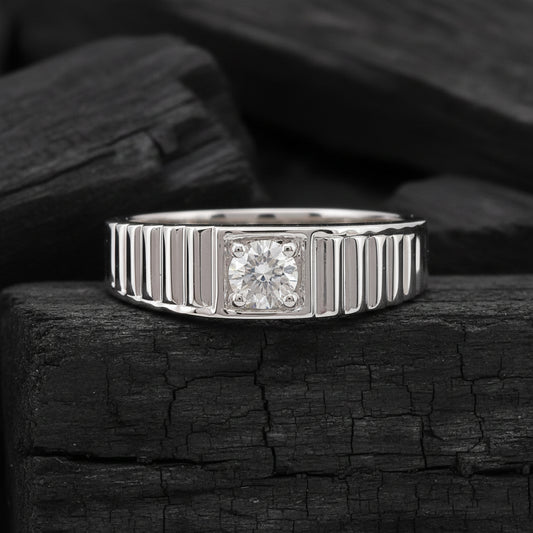 Nyric Solitaire Mens Diamond Ring