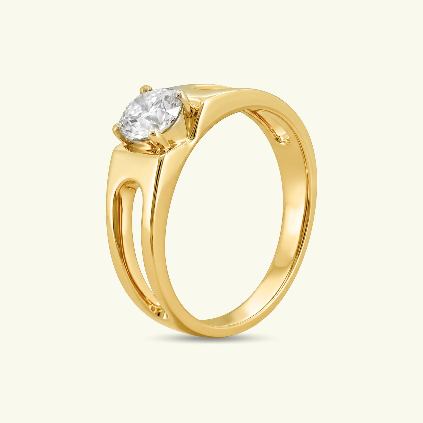 Taren Solitaire Mens Diamond Ring
