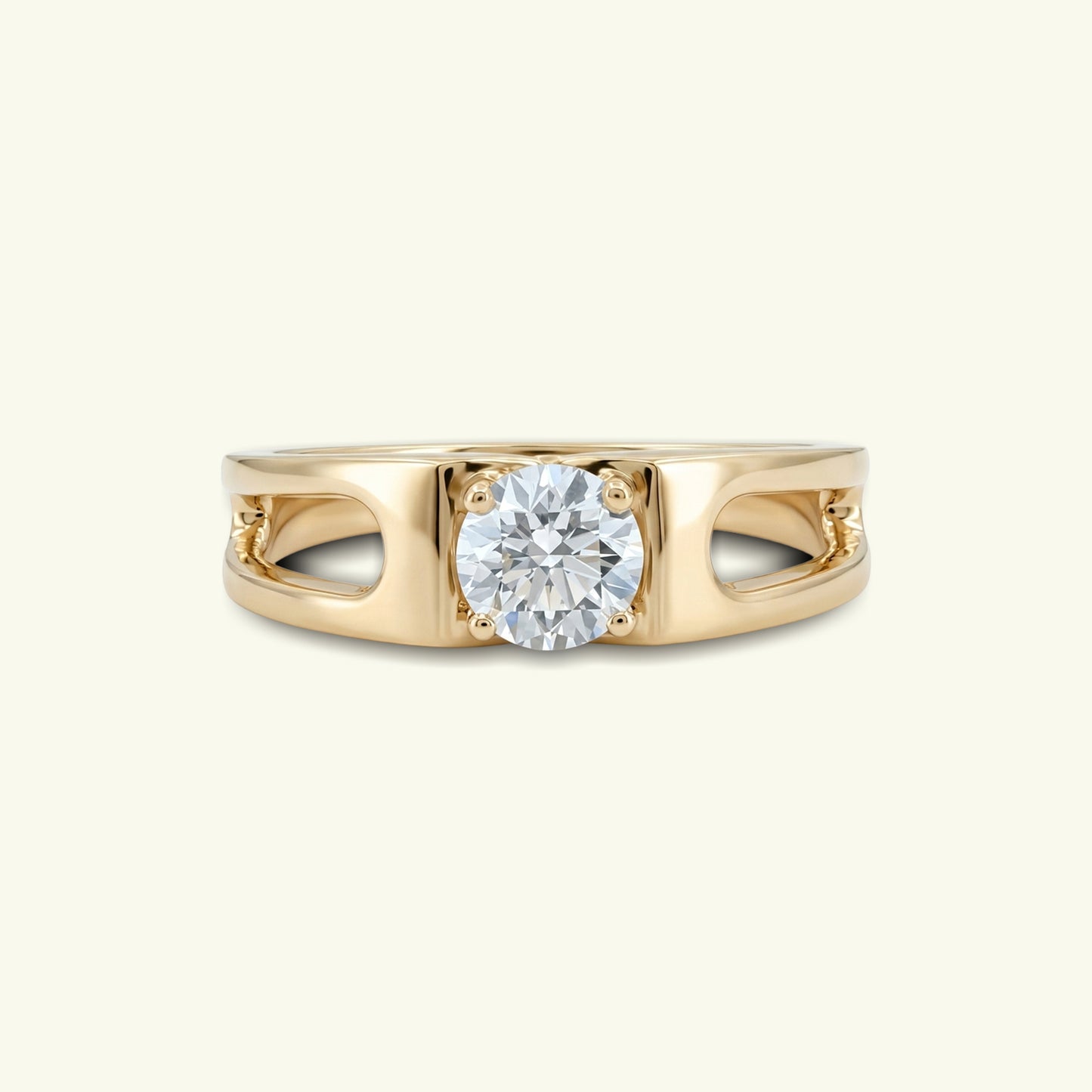 Taren Solitaire Mens Diamond Ring