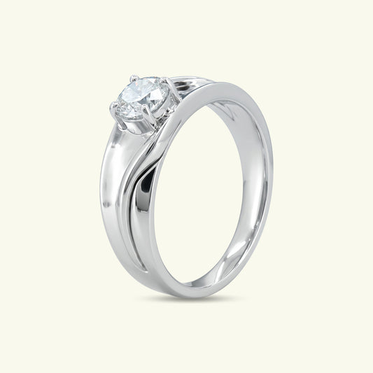 Eryk Solitaire Mens Diamond Ring