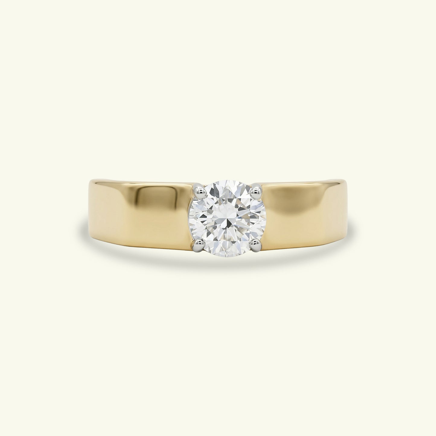 Alenor Solitaire Mens Diamond Ring