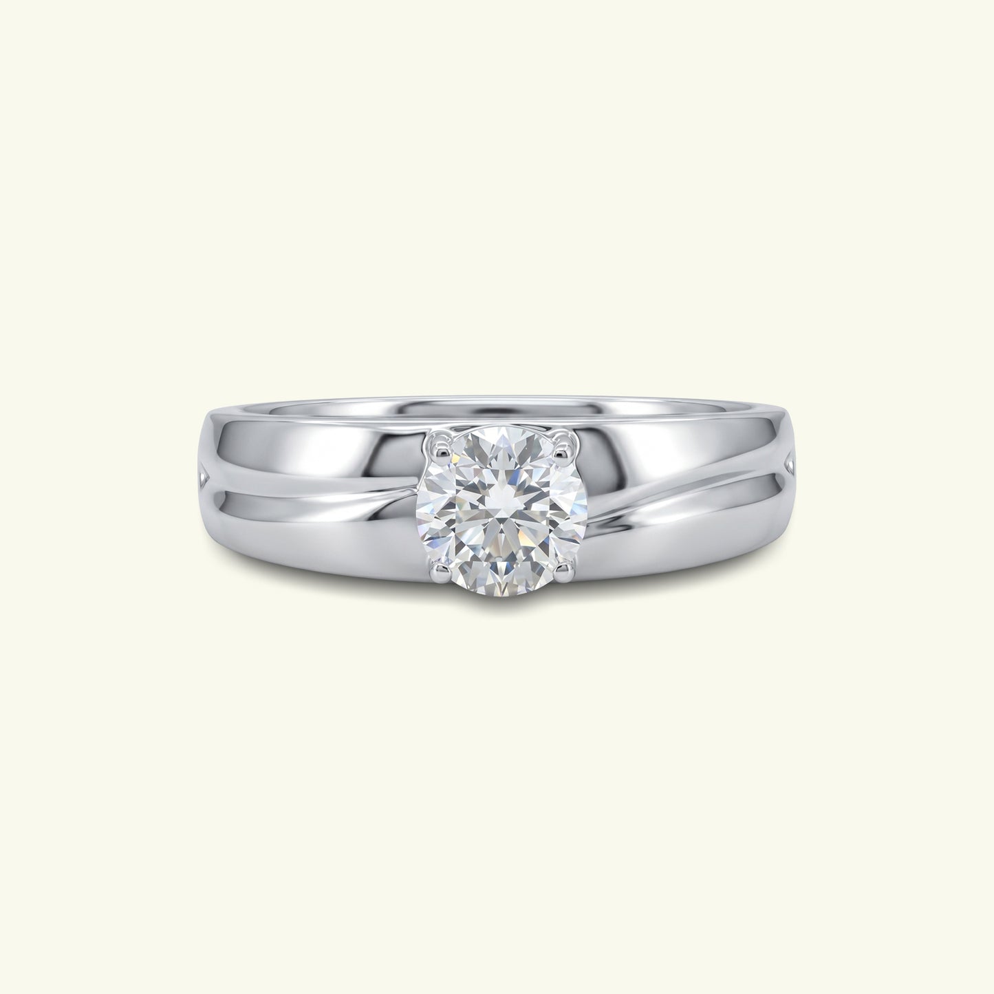 Ryden Solitaire Mens Diamond Ring