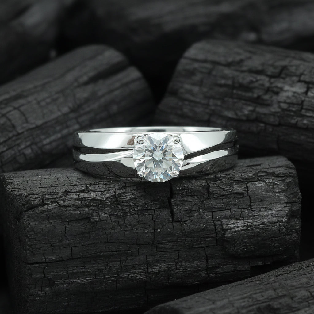 Ryden Solitaire Mens Diamond Ring