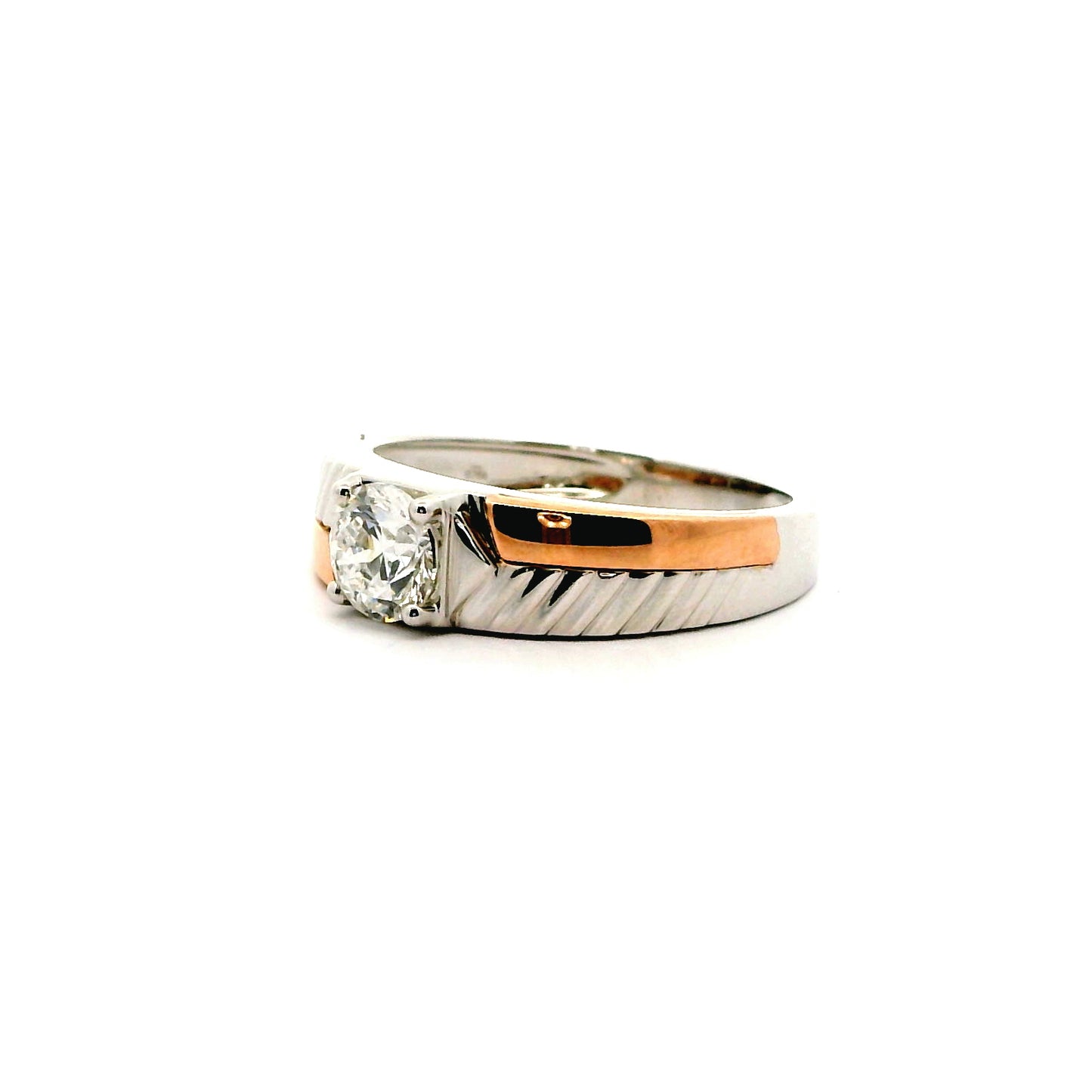 Caelric Solitaire Mens Diamond Ring