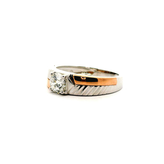 Caelric Solitaire Mens Diamond Ring