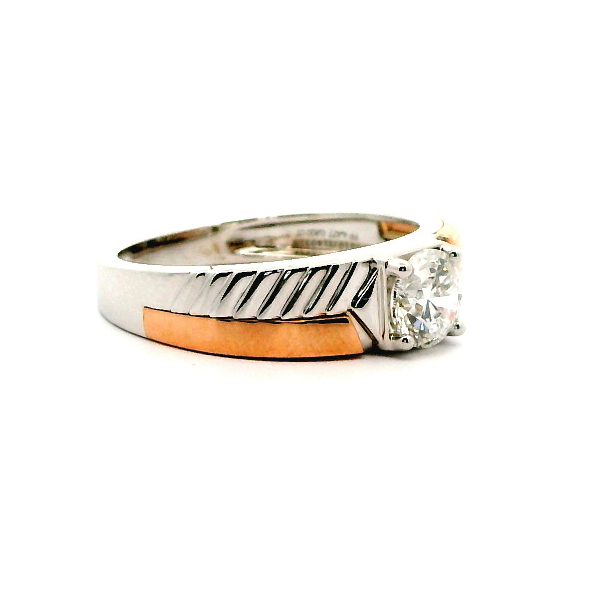 Caelric Solitaire Mens Diamond Ring
