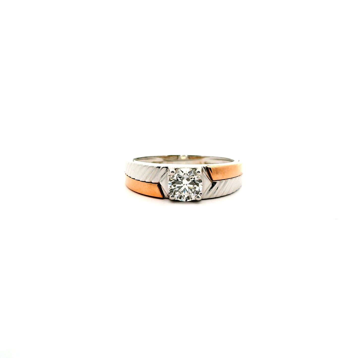 Caelric Solitaire Mens Diamond Ring
