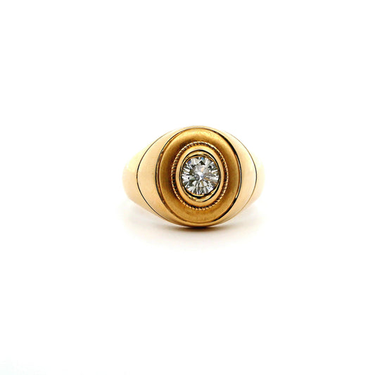 Daelor Solitaire Mens Diamond Ring