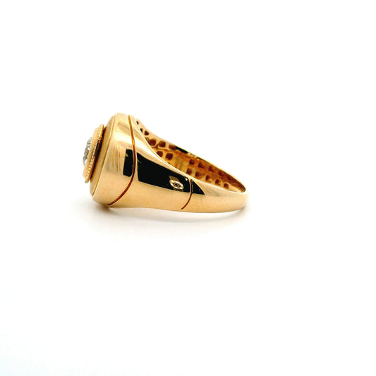 Daelor Solitaire Mens Diamond Ring