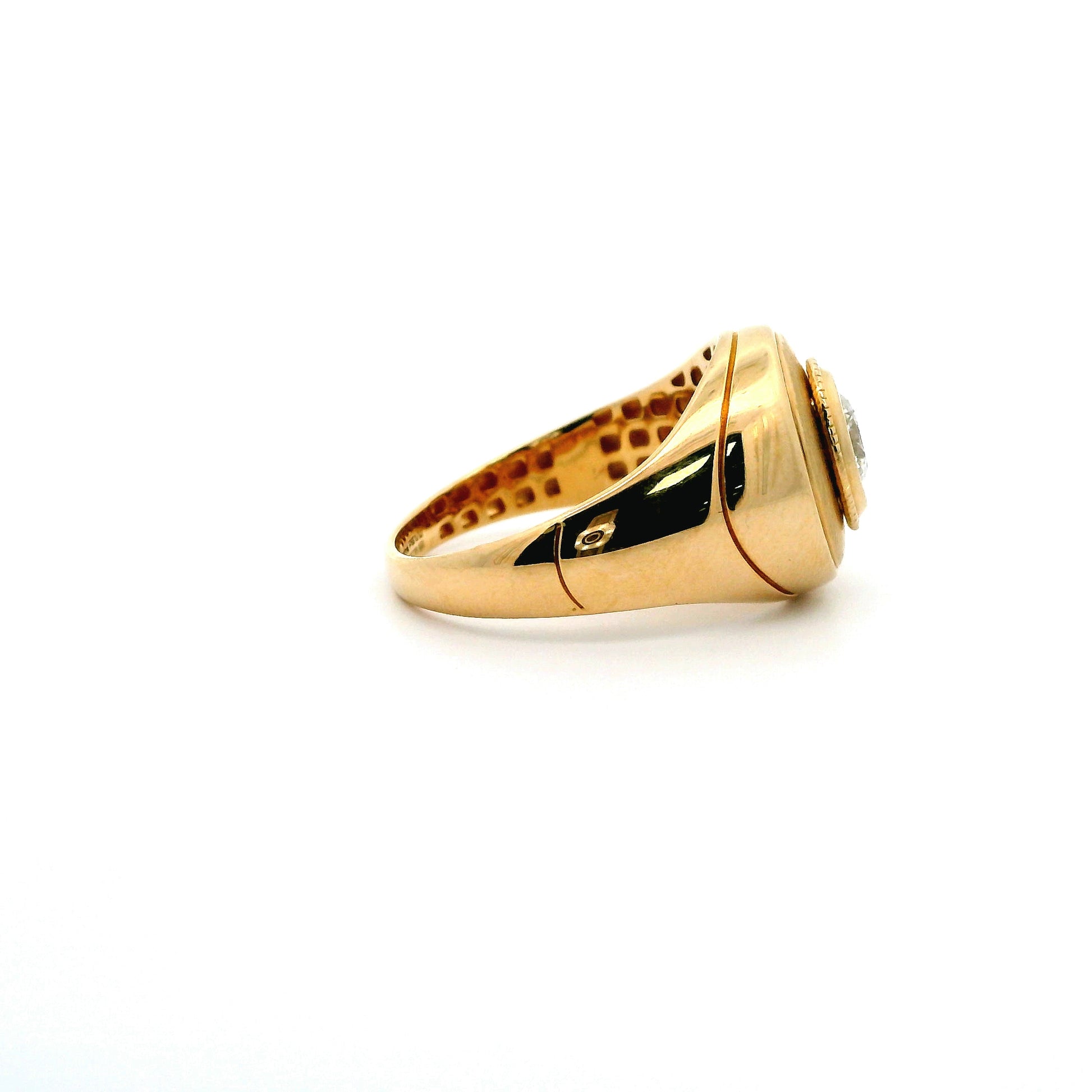 Daelor Solitaire Mens Diamond Ring