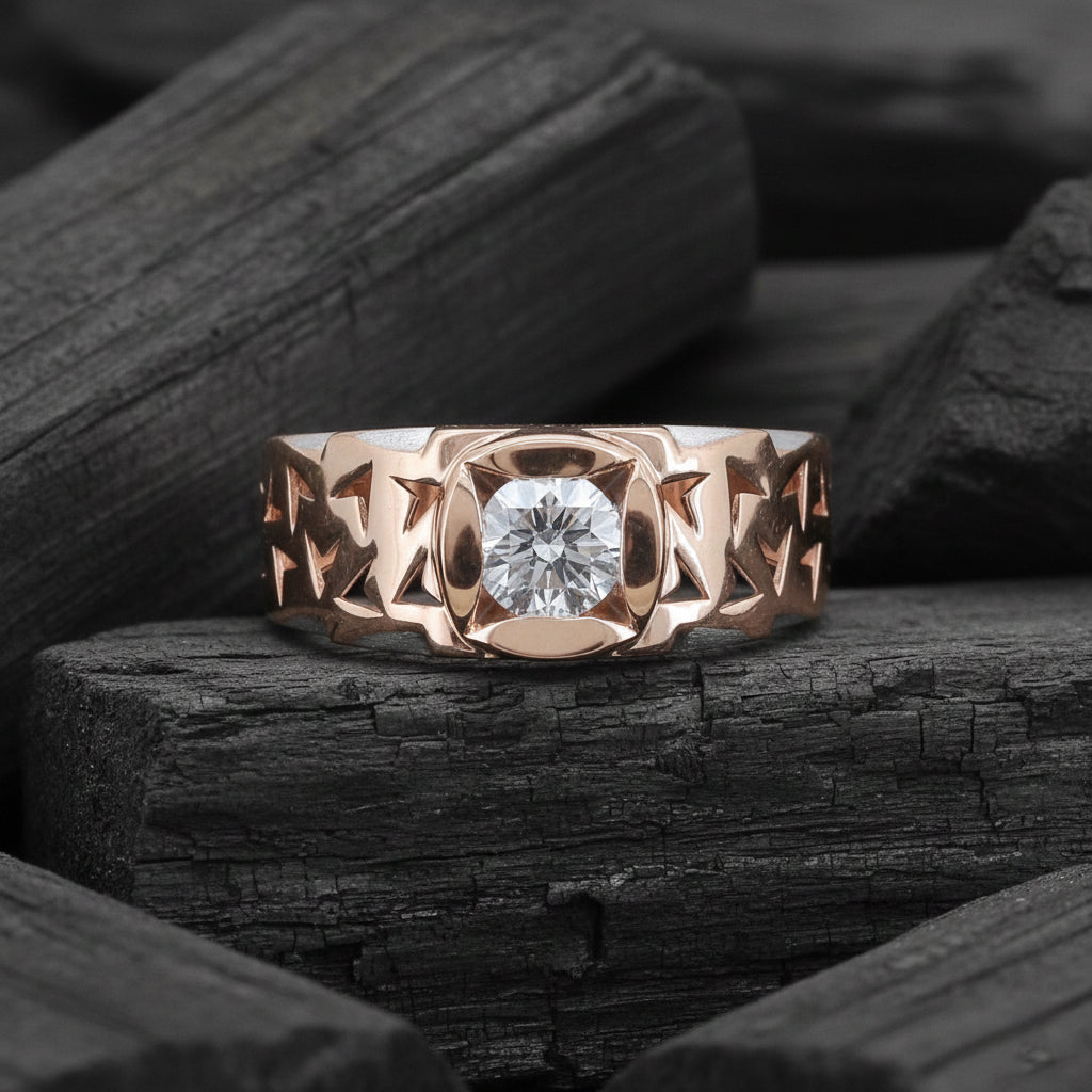 Eryndor Band Mens Diamond Ring