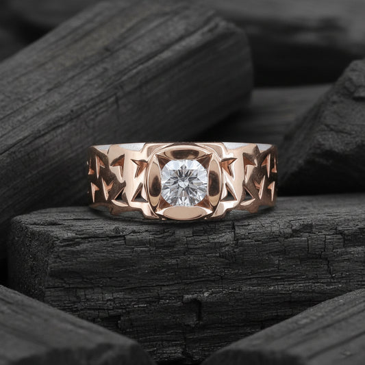 Eryndor Band Mens Diamond Ring