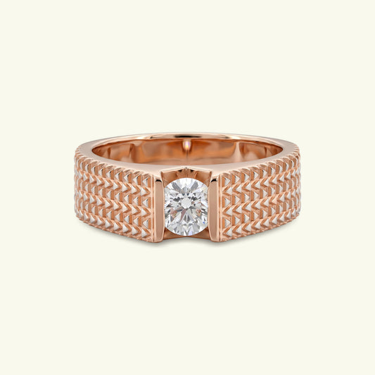 Torien Band Mens Diamond Ring