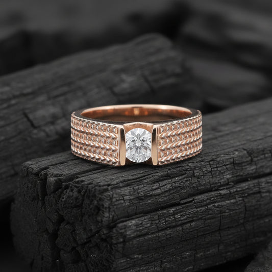 Torien Band Mens Diamond Ring