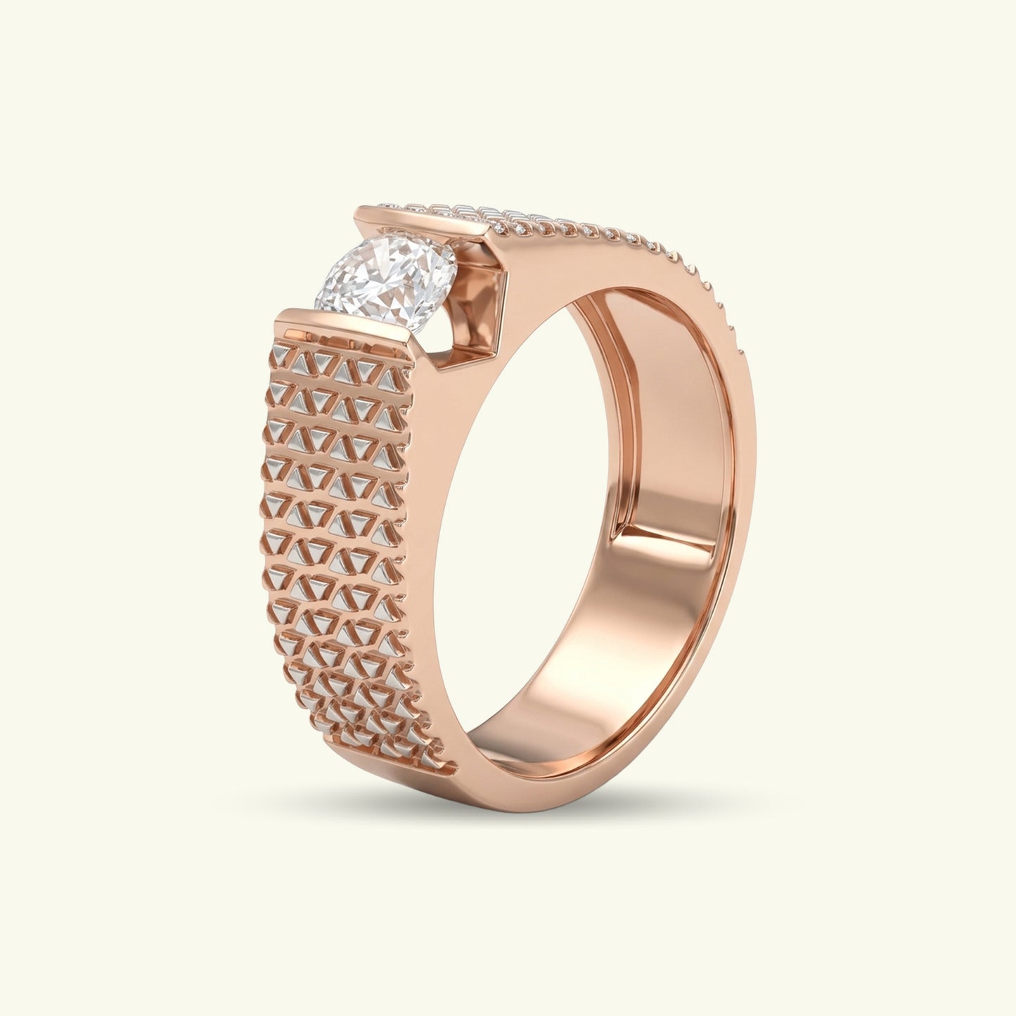 Torien Band Mens Diamond Ring