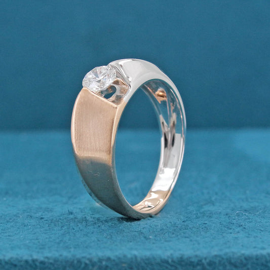 Malric Band Mens Diamond Ring