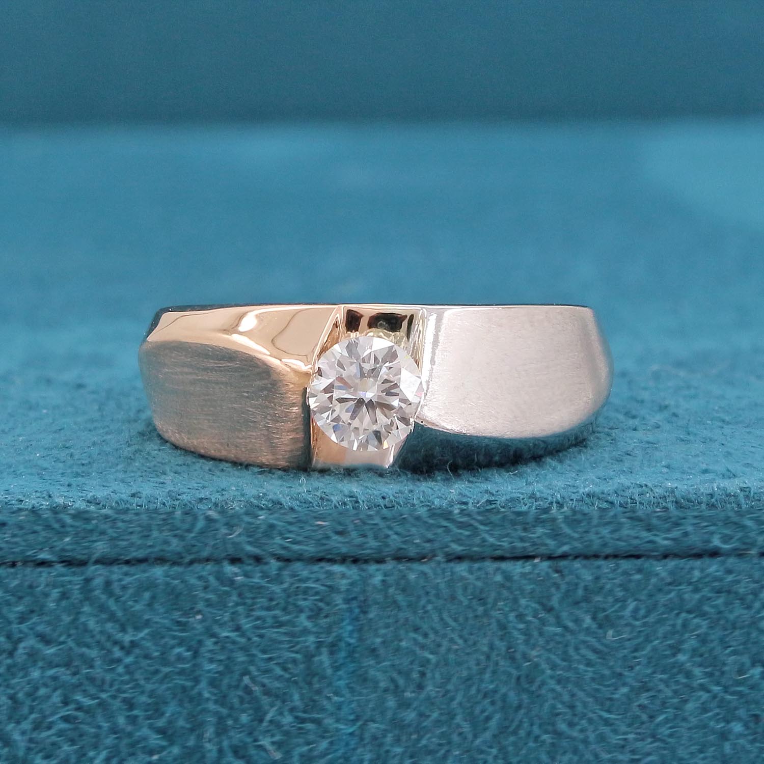 Malric Band Mens Diamond Ring