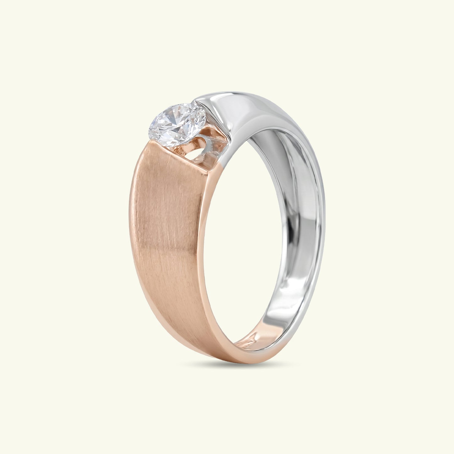 Malric Band Mens Diamond Ring