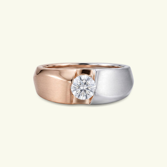 Malric Band Mens Diamond Ring