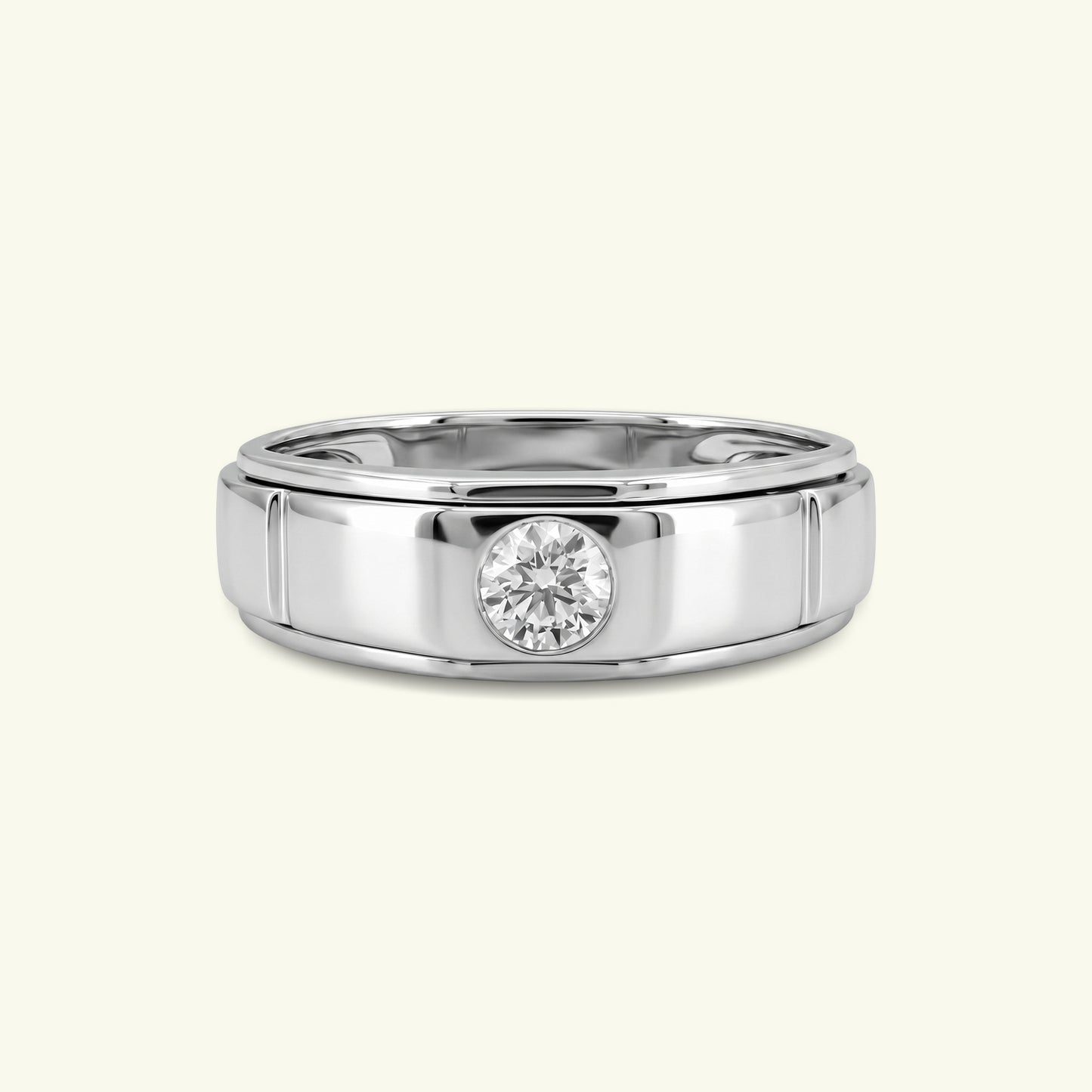 Kylan Band Mens Diamond Ring