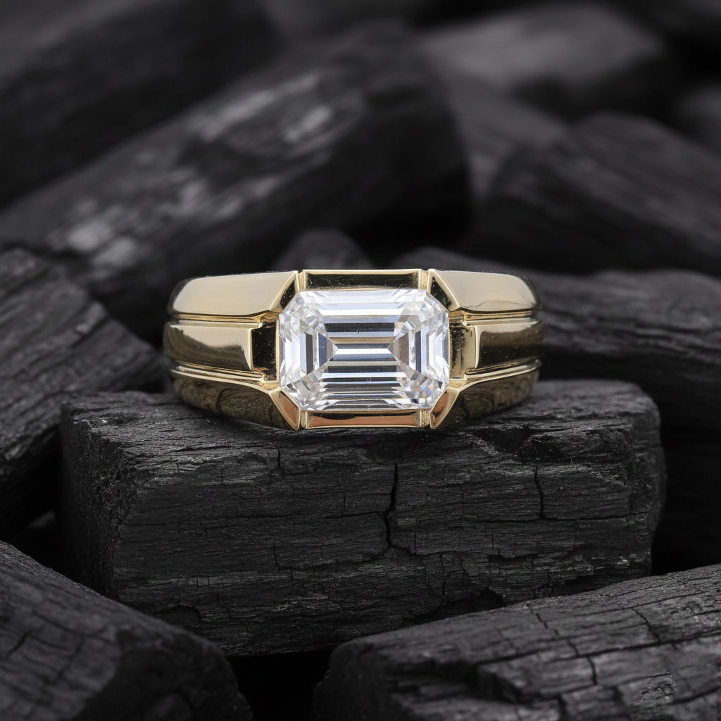 Vael Box Mens Diamond Ring