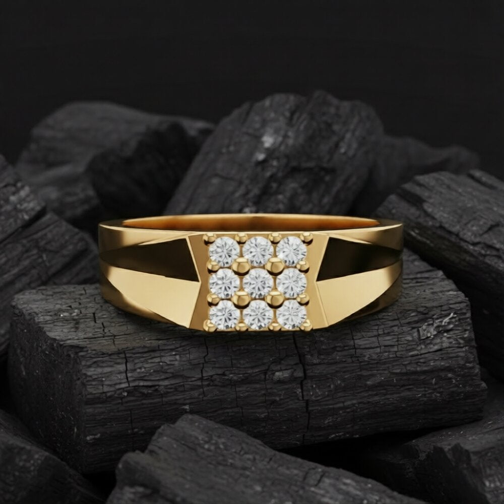 Taren Box Mens Diamond Ring