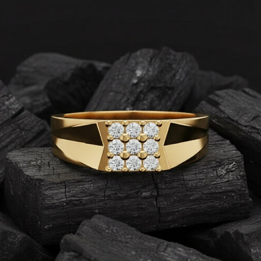 Taren Box Mens Diamond Ring