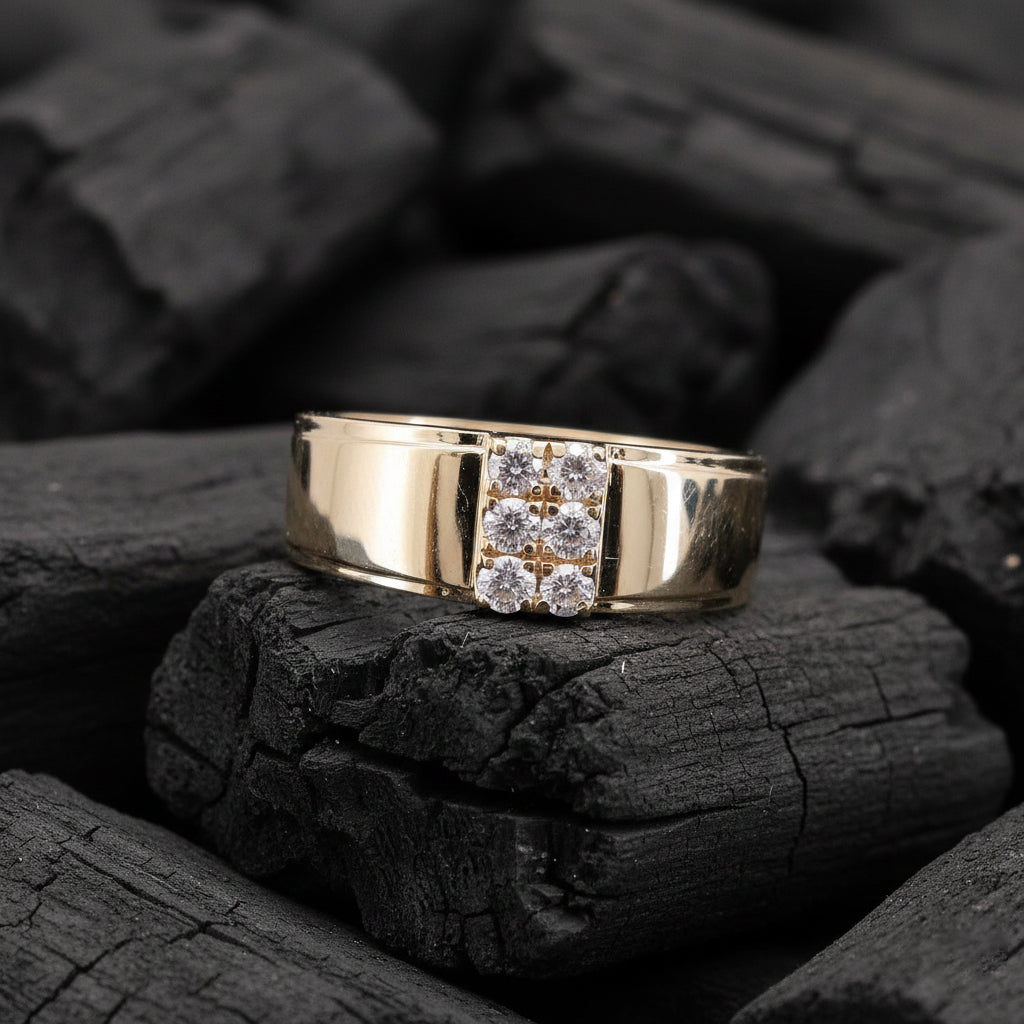 Thoren Box Mens Diamond Ring