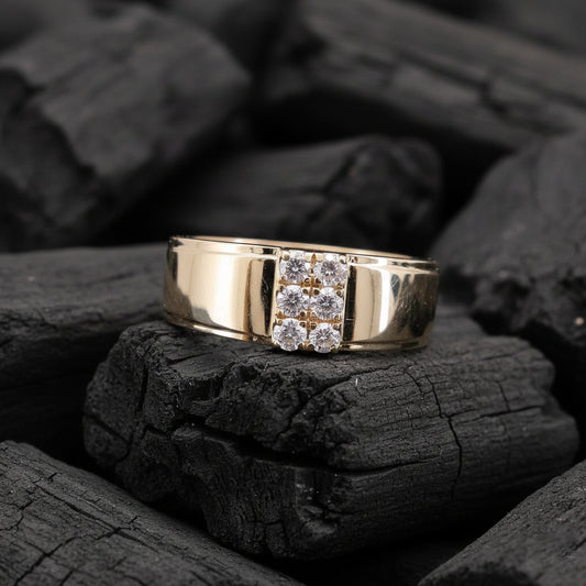 Thoren Box Mens Diamond Ring