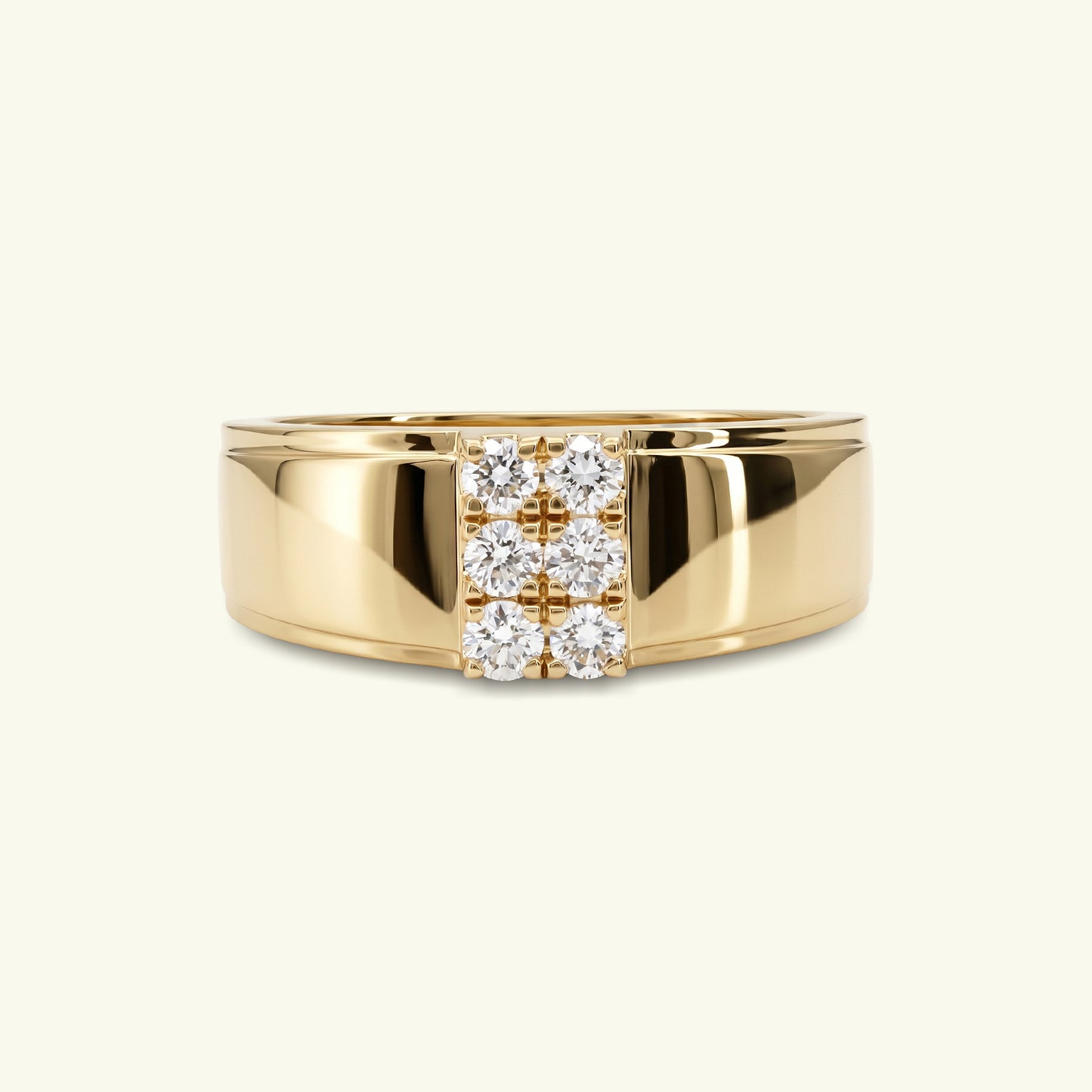Thoren Box Mens Diamond Ring