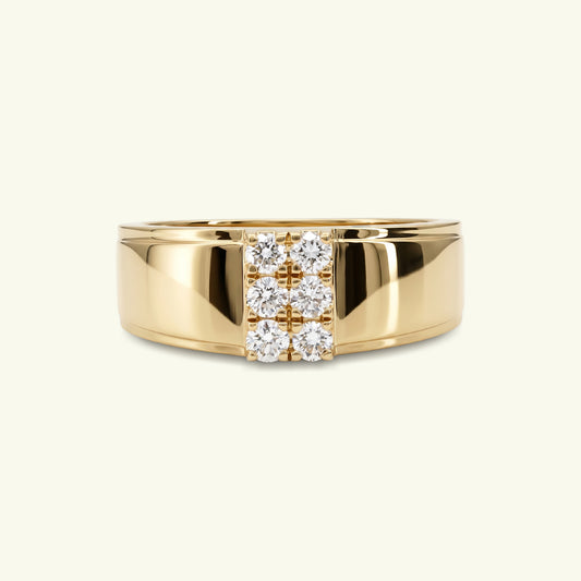 Thoren Box Mens Diamond Ring