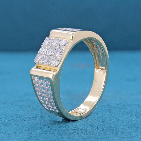 Reyan Box Mens Diamond Ring