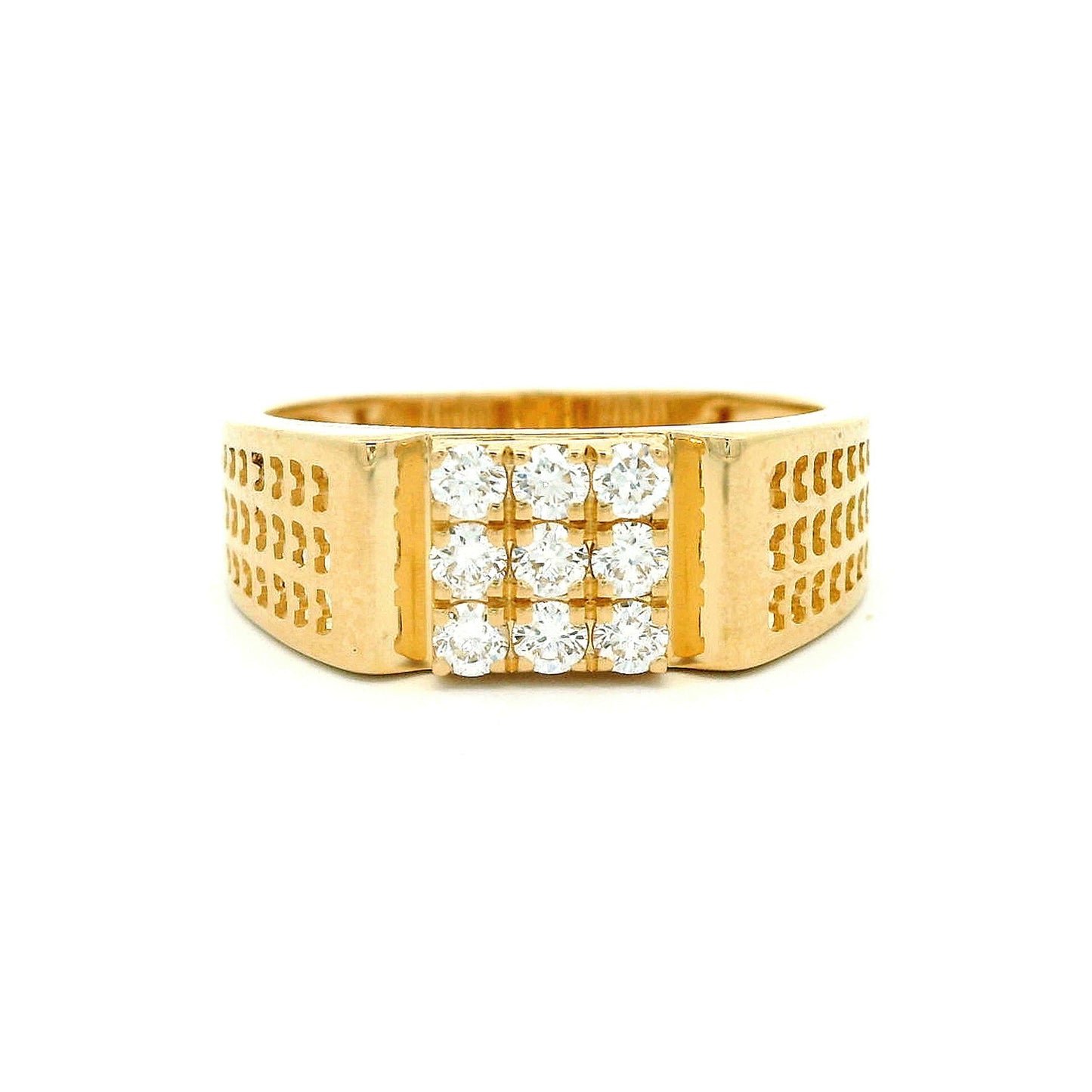 Reyan Box Mens Diamond Ring
