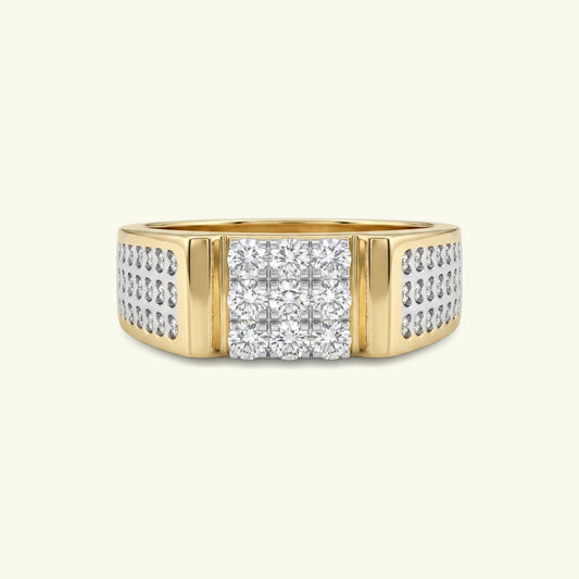 Reyan Box Mens Diamond Ring