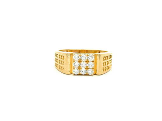Reyan Box Mens Diamond Ring