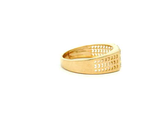 Reyan Box Mens Diamond Ring