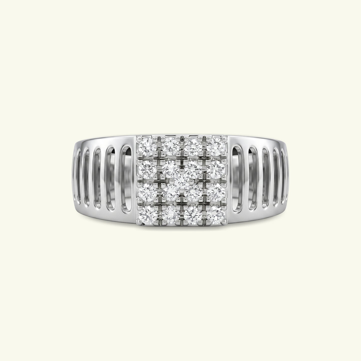 Varek Box Mens Diamond Ring