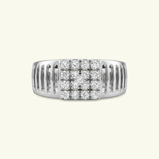 Varek Box Mens Diamond Ring