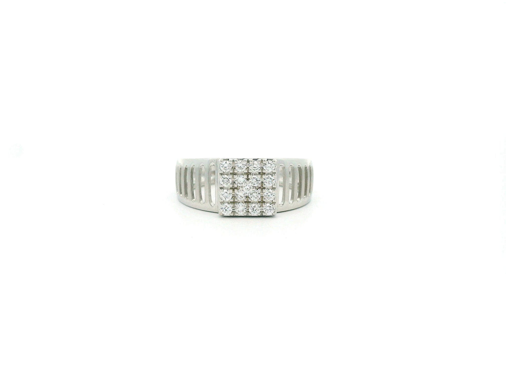 Varek Box Mens Diamond Ring