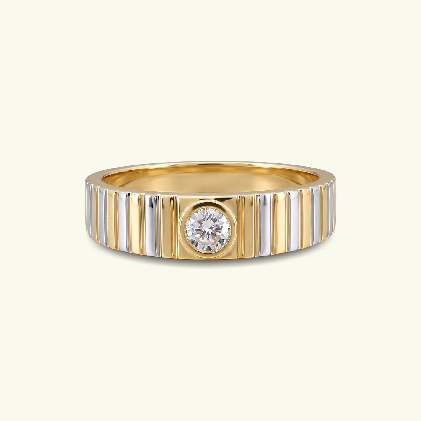 Tavric Band Mens Diamond Ring