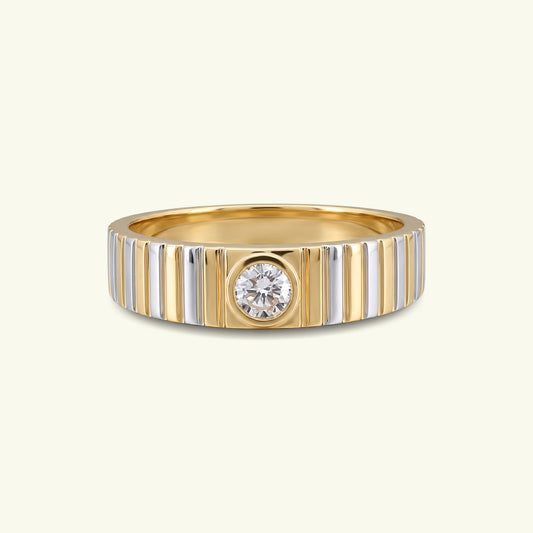 Tavric Band Mens Diamond Ring