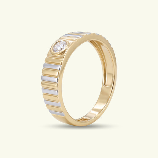 Tavric Band Mens Diamond Ring