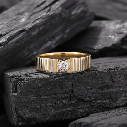 Tavric Band Mens Diamond Ring