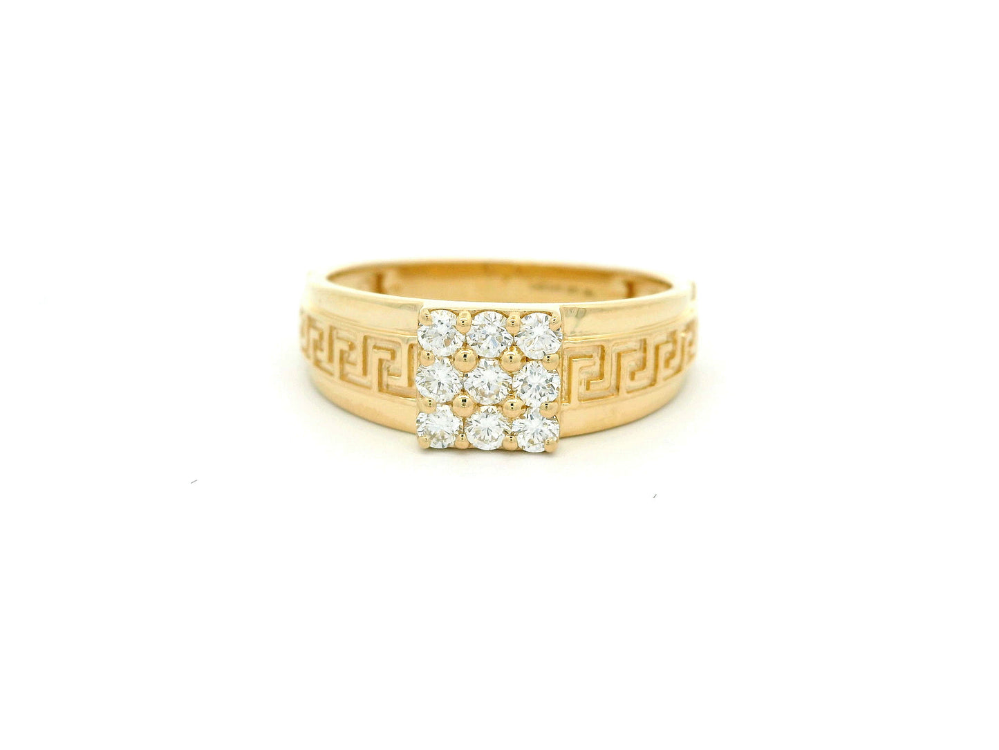 Nivan Box Mens Diamond Ring