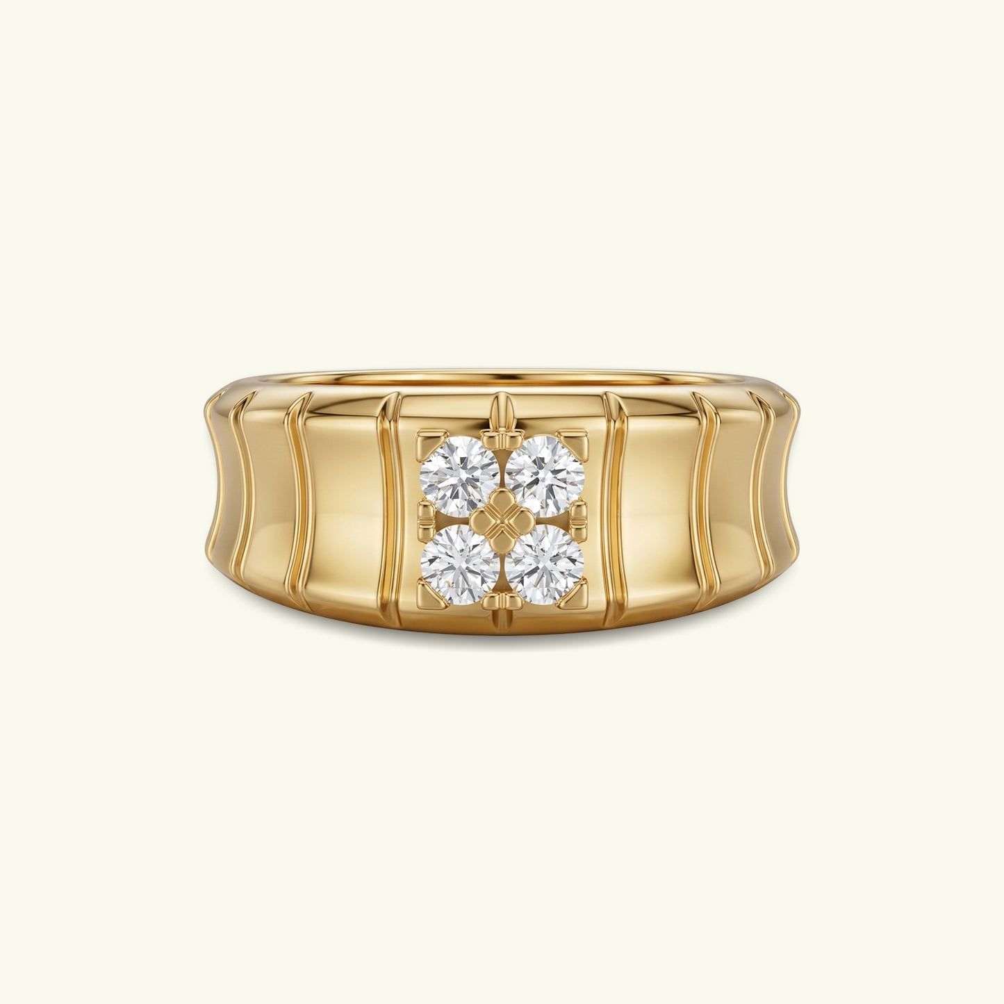 Elandor Box Mens Diamond Ring