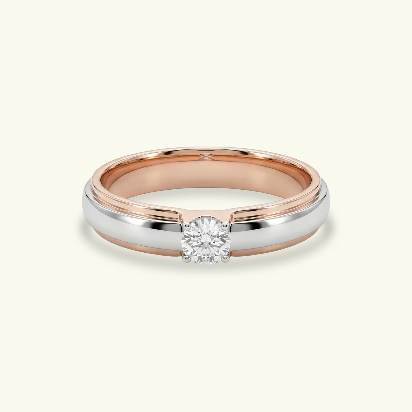 Tyven Solitaire Mens Diamond Ring