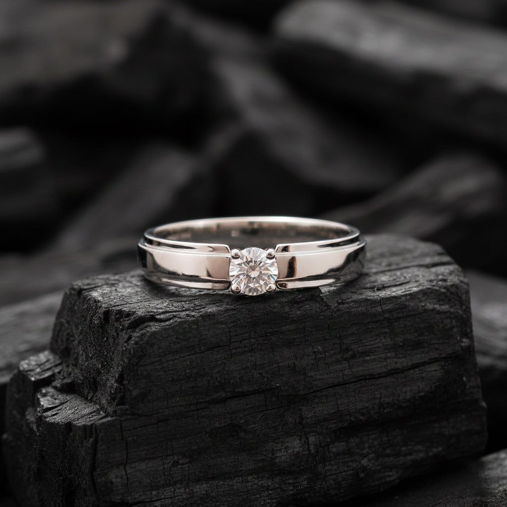 Tyven Solitaire Mens Diamond Ring